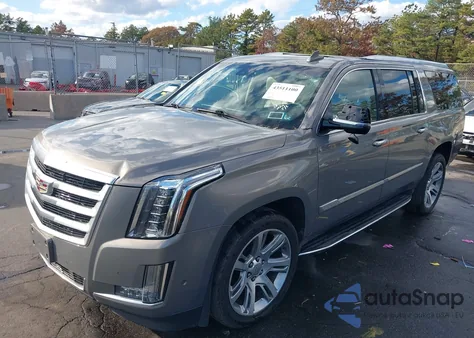 2019 Cadillac Escalade Esv Luxury из США, поврежденный, VIN 1GYS4HKJ1KR273636